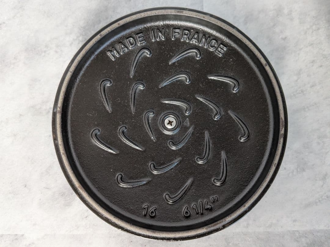 ストウブ ラ・ココット de GOHAN M 16cm グレー 2合炊き