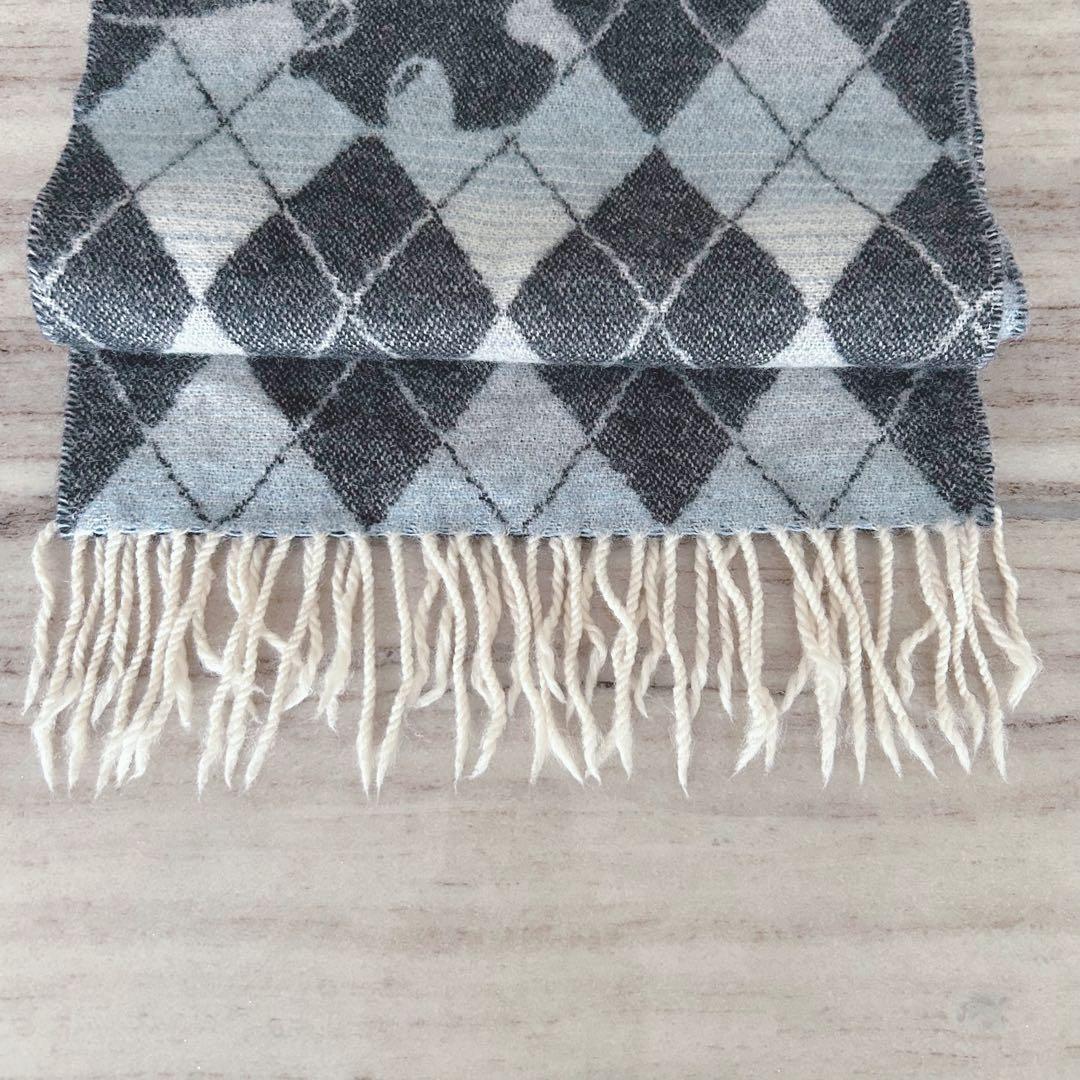 Vivienne Westwood マフラー フリンジ付 リバーシブル 新品