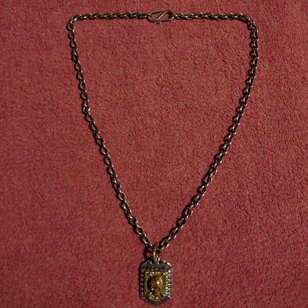 delinquentbrosメキシカンスカルネックレス