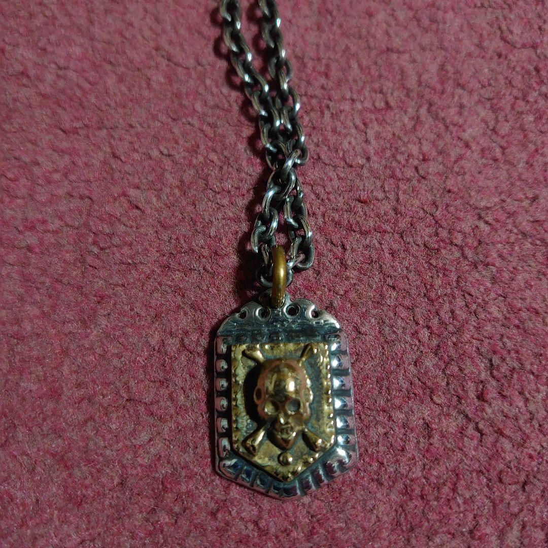 delinquentbrosメキシカンスカルネックレス