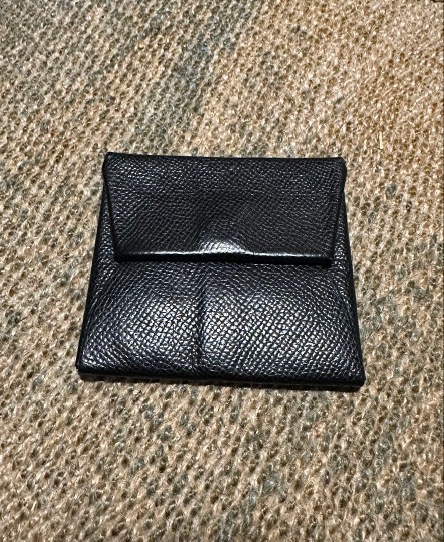 HERMES エルメス　バスティア　ケース　ブラック　ノアール　黒