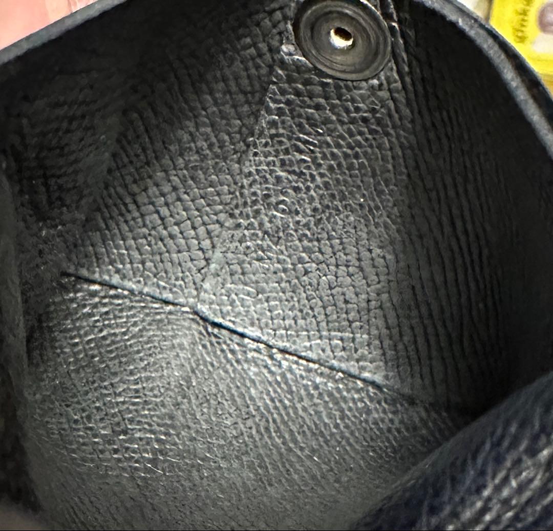 HERMES エルメス　バスティア　ケース　ブラック　ノアール　黒