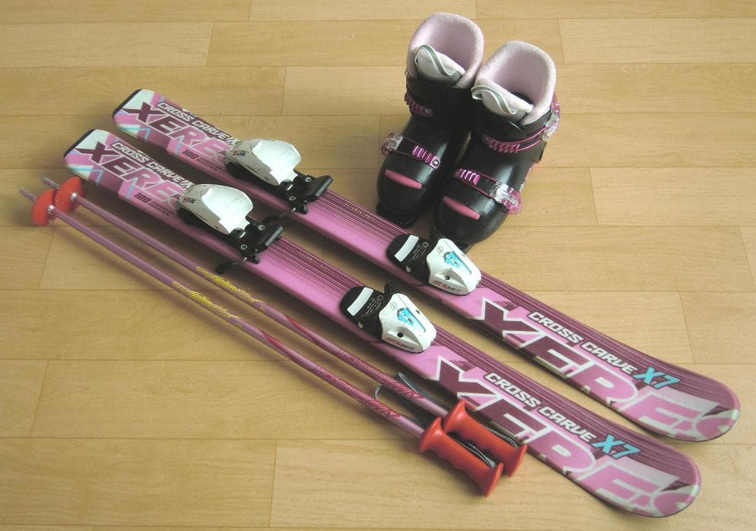 ■■12月・1月限定■送料無料■XERES■子供用スキーセット■100/20■■