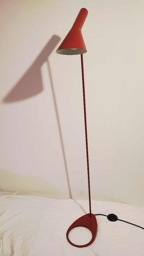 【希少廃盤】Louis Poulsen AJ フロアランプ 赤 正規品 北欧