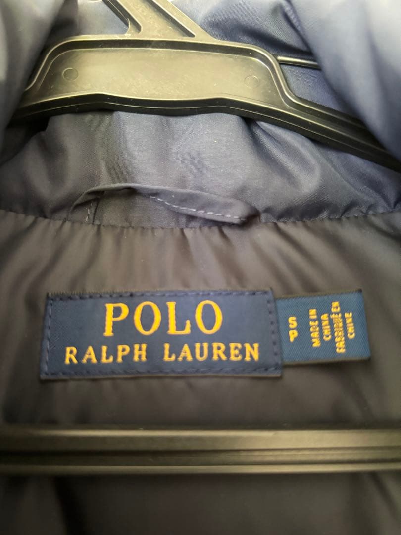 Polo Ralph Lauren ネイビー ダウンベスト S