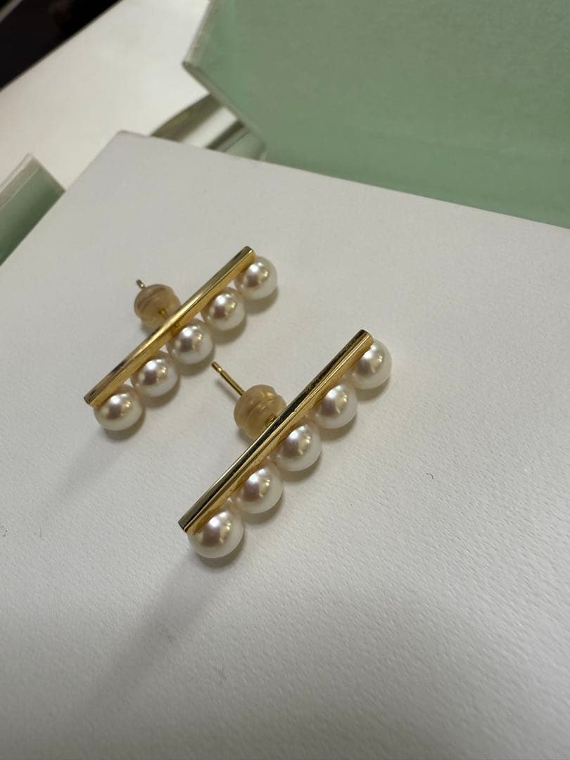 TASAKI バランス　ピアス　イエローゴールド