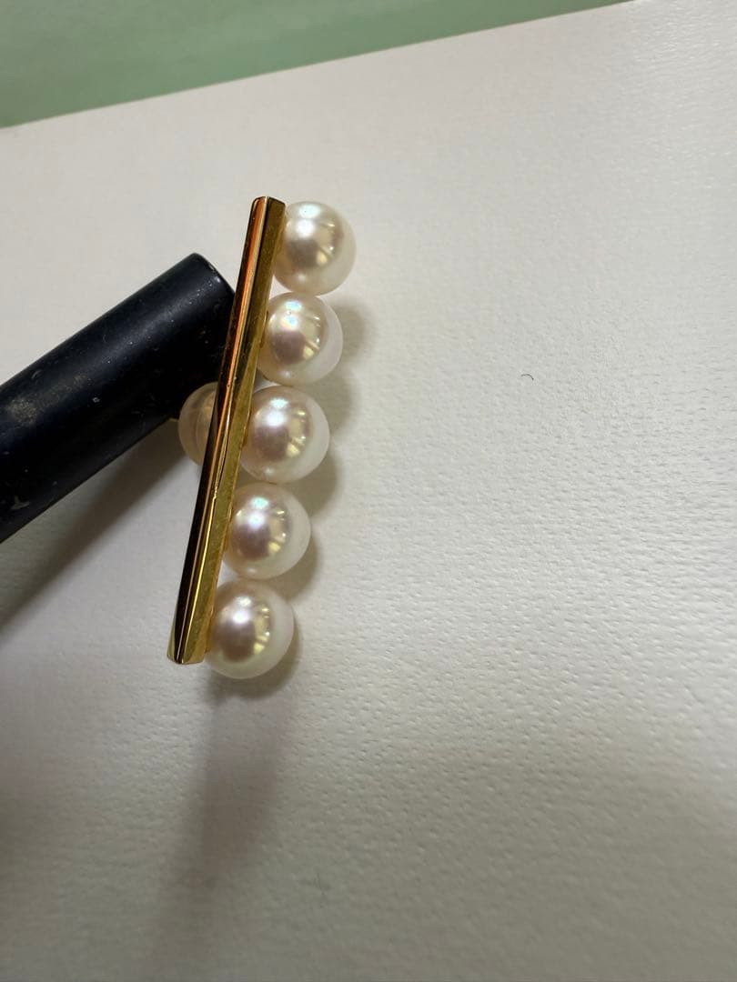 TASAKI バランス　ピアス　イエローゴールド