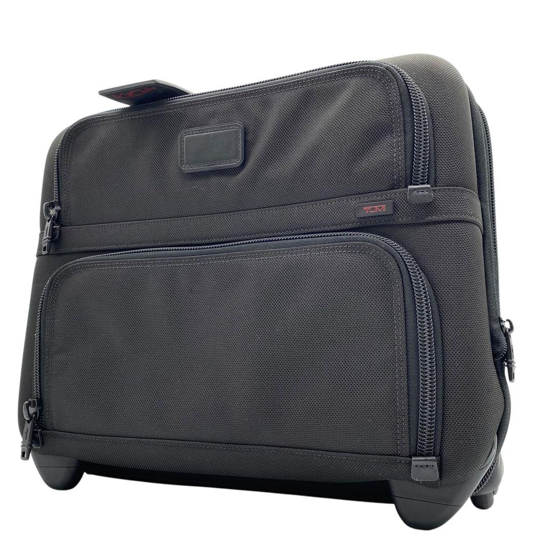 【美品】トゥミ キャリーケース ビジネスバッグ 2輪 機内持ち込み ブラック