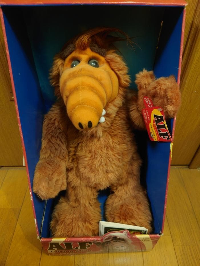 ALF トーキングエイリアン ぬいぐるみ　カード付