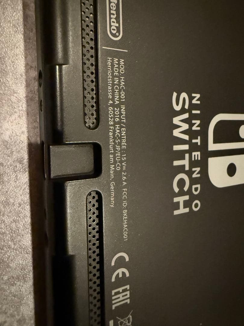 Nintendo Switch スイッチ 本体 初期型 未対策機 2016年製