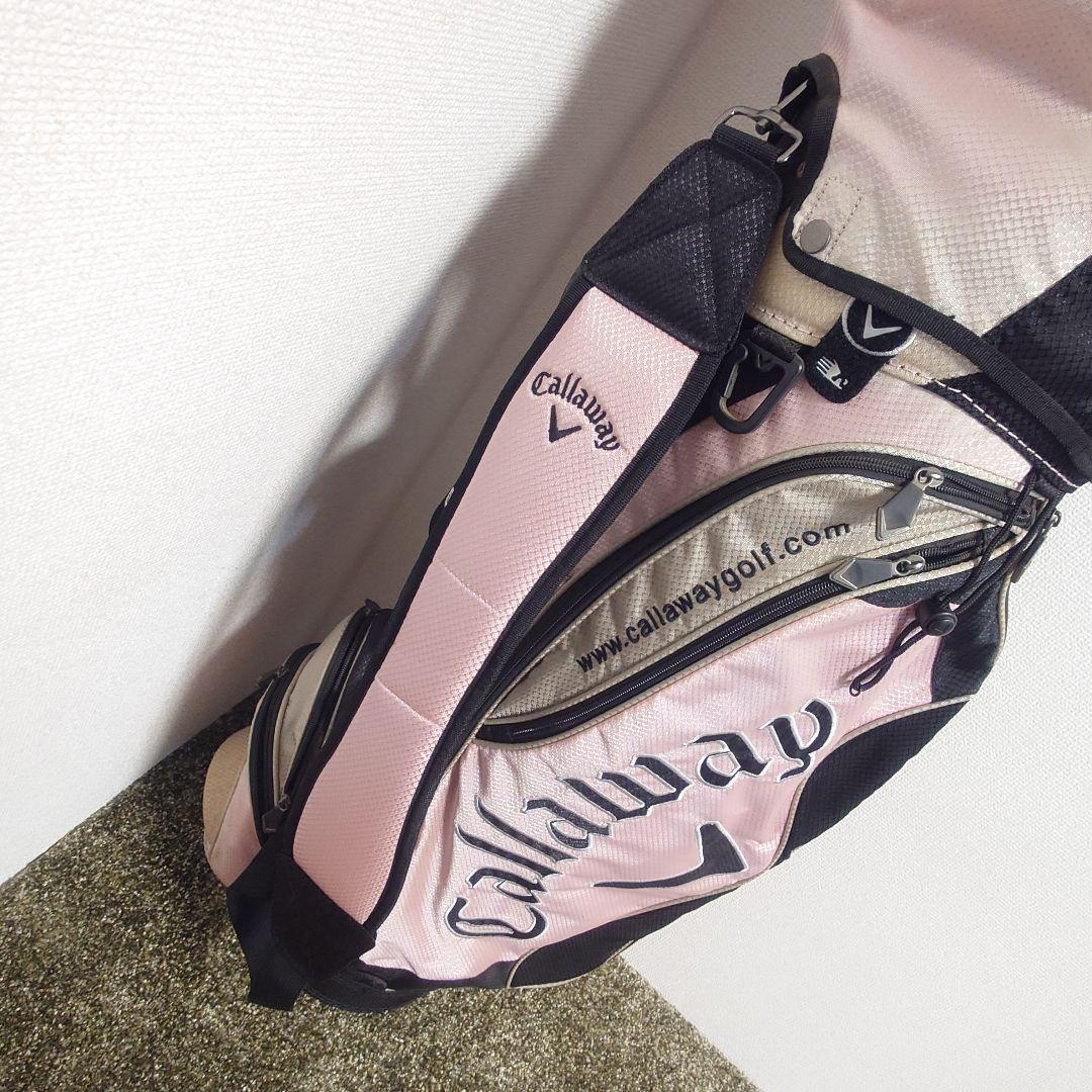 Callaway ゴルフバッグ・キャディバッグ ピンク/黒