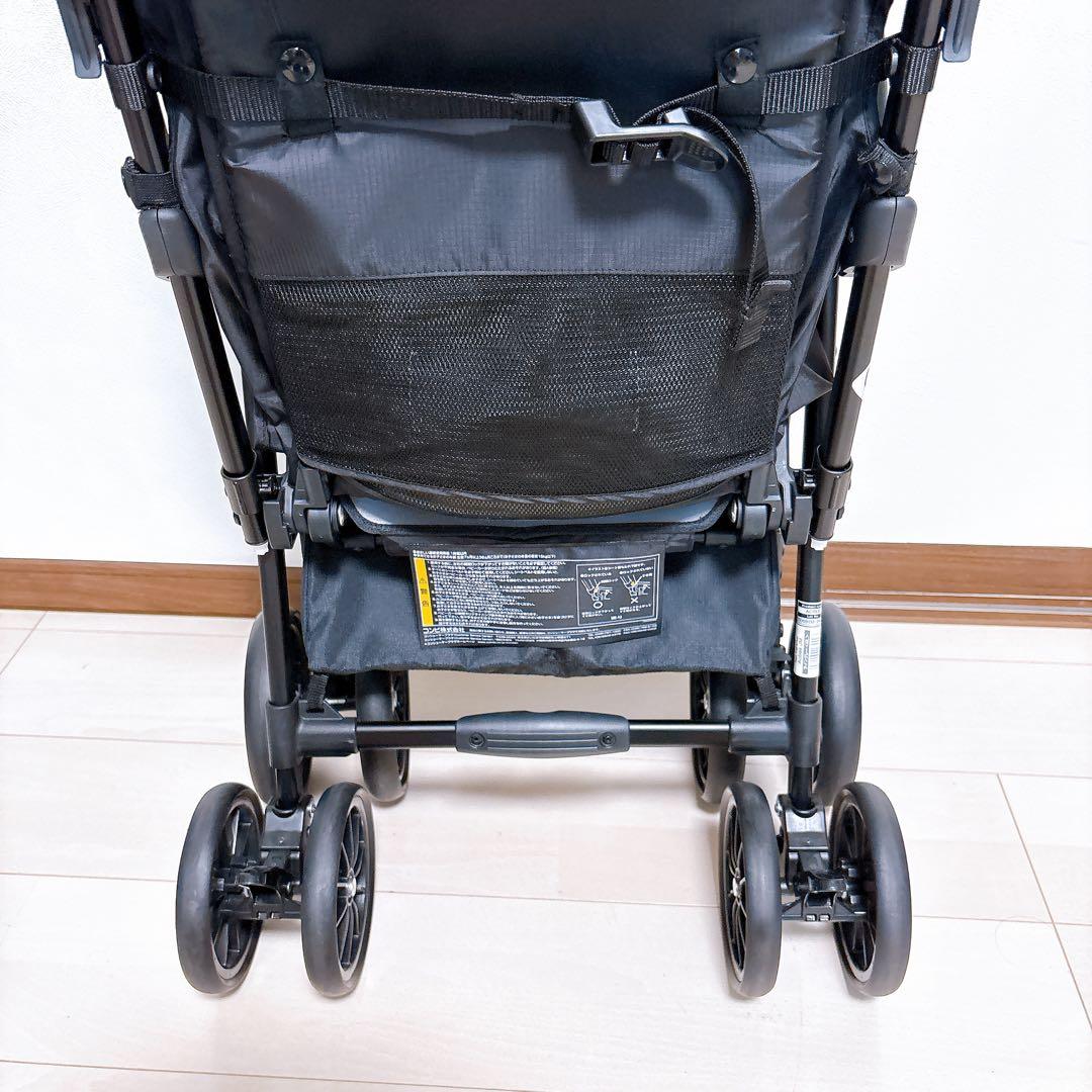 【美品】コンビ Combi ベビーカー Acbee JM 18442 ボーダー