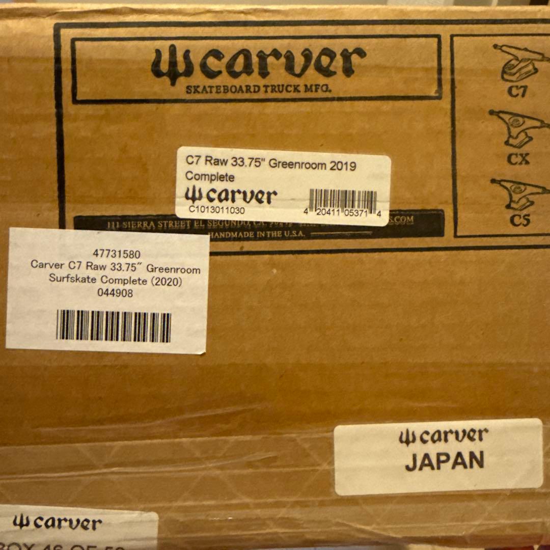 CARVER スケートボード サーフスケート C7 オリジナルケース付