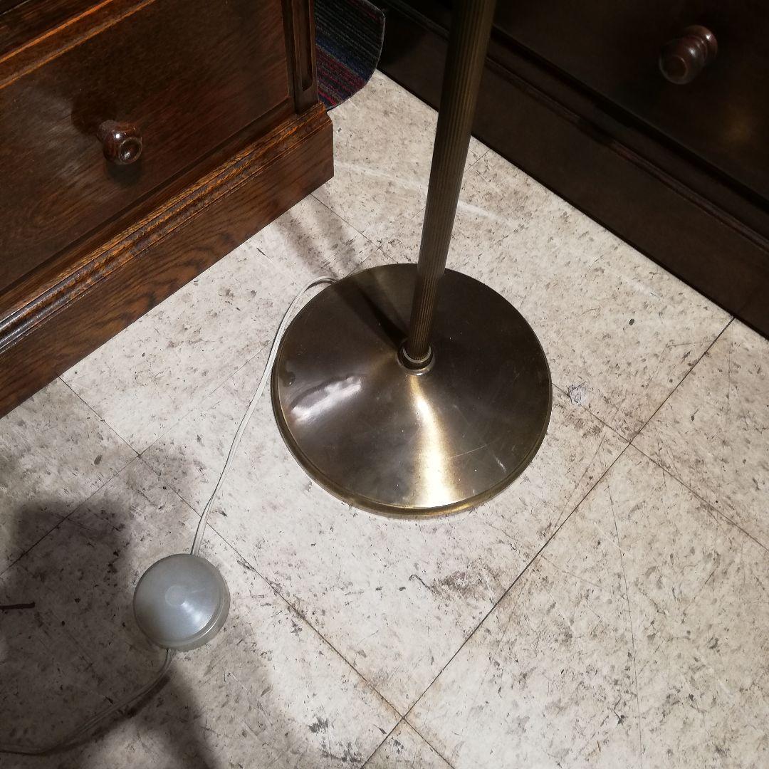 M●アンティークフロアランプ　インダストリアルランプ