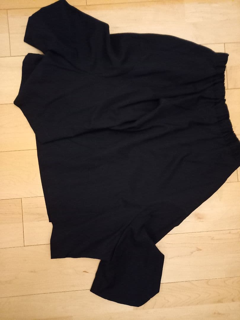 美品コム・デ・ギャルソン裾変形キュロット(黒)