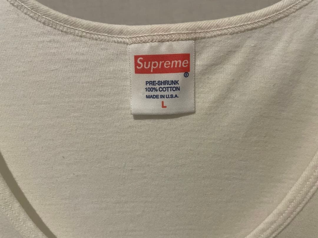 supreme シュプリーム タンク トップ Lサイズ