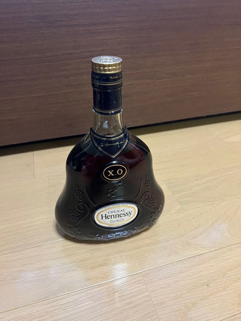 ヘネシー Hennessy XOコニャック 700ml 金キャップグリーンボトル