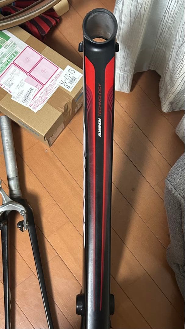 Giant tcr フレーム 10速用ホイール付き