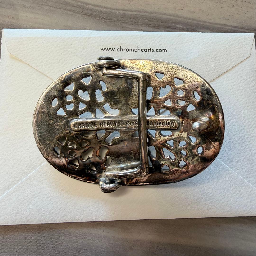 Chrome Hearts シルバー925 オーバルバックル1.5