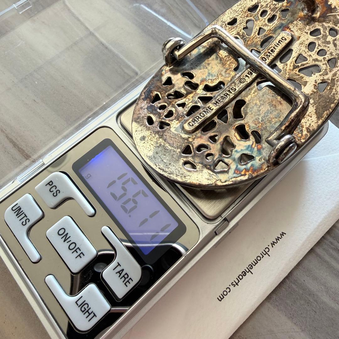 Chrome Hearts シルバー925 オーバルバックル1.5