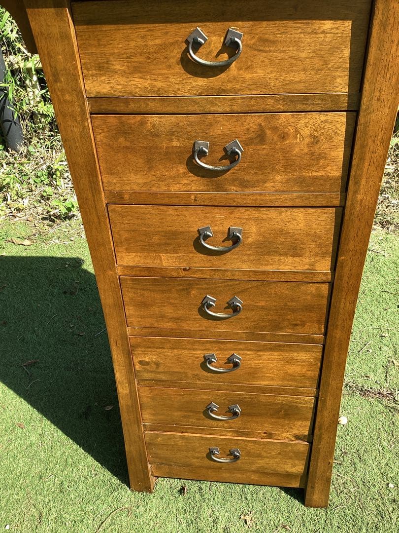 キャビネット　木製　チェスト　7段　収納家具　タンス