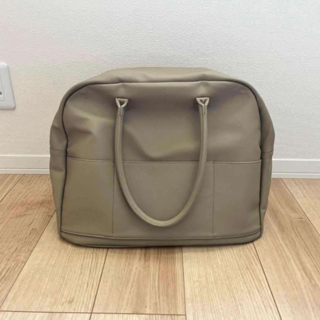 Aww ボストンバック　ベージュ