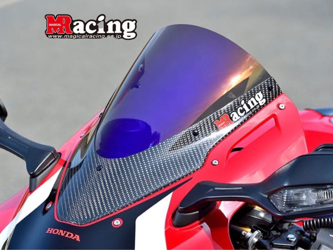 マジカルレーシング トリムスクリーン 綾織カーボン スーパーコート ホンダ