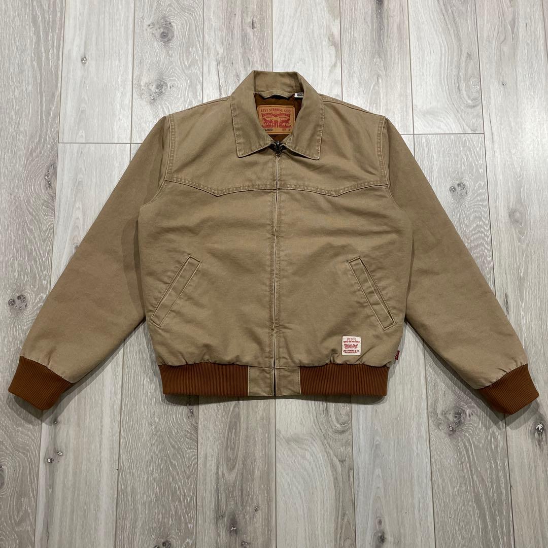 Levi's 短丈 サンタフェジャケット ダックジャケット S 中綿ジャケット