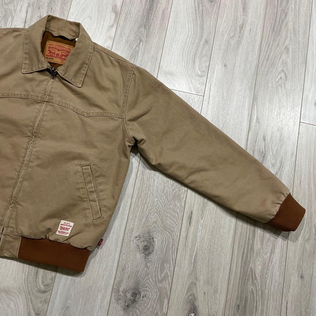 Levi's 短丈 サンタフェジャケット ダックジャケット S 中綿ジャケット