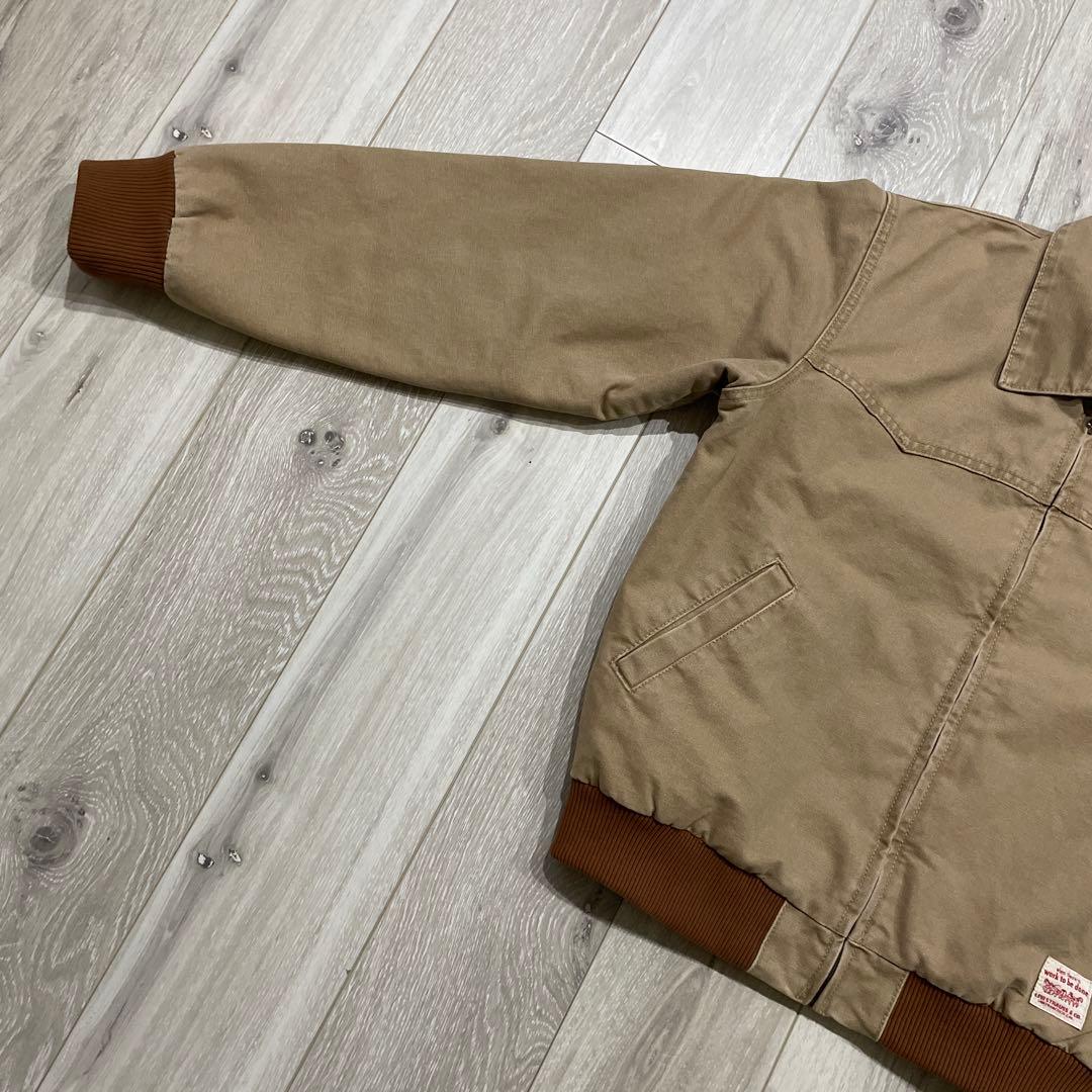 Levi's 短丈 サンタフェジャケット ダックジャケット S 中綿ジャケット