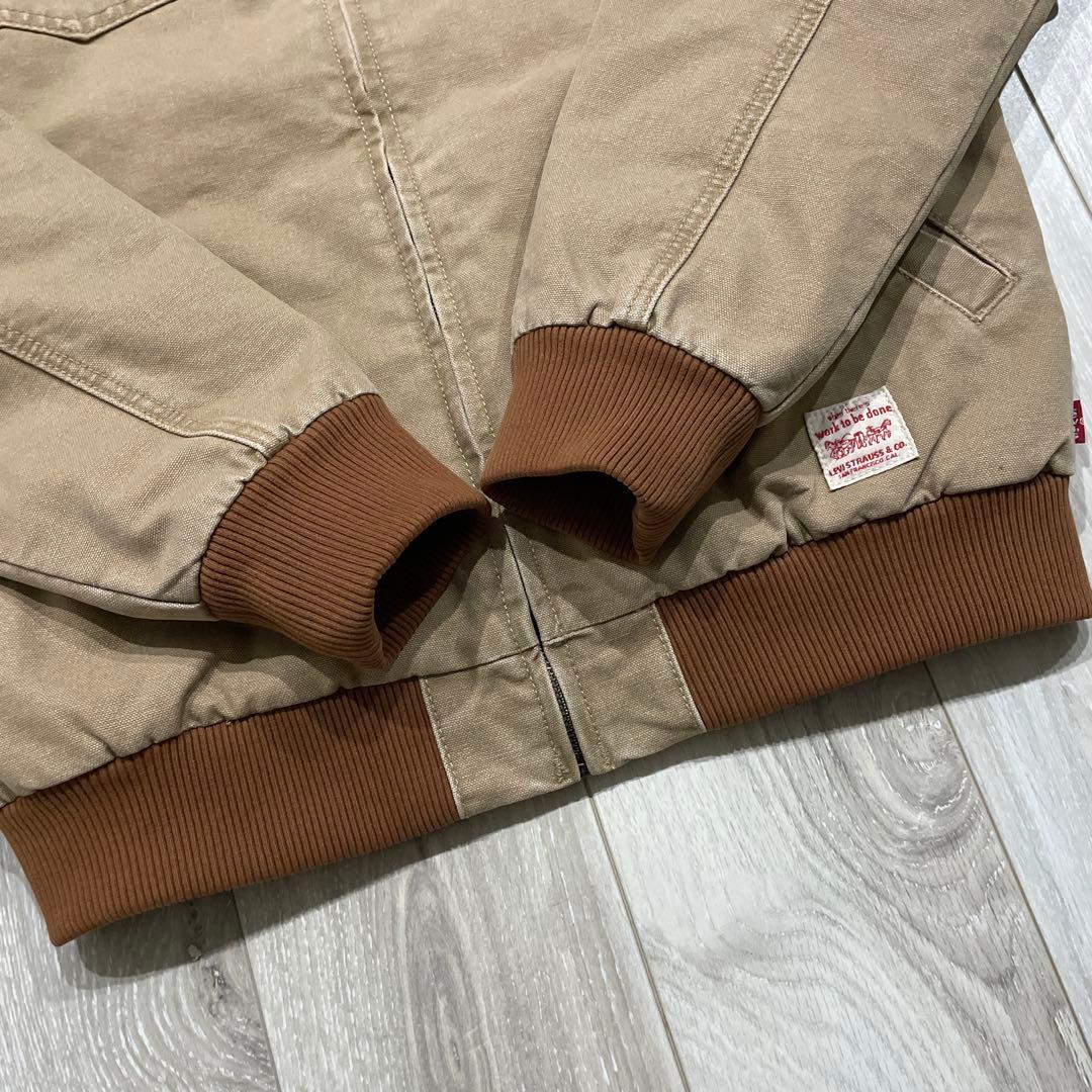 Levi's 短丈 サンタフェジャケット ダックジャケット S 中綿ジャケット