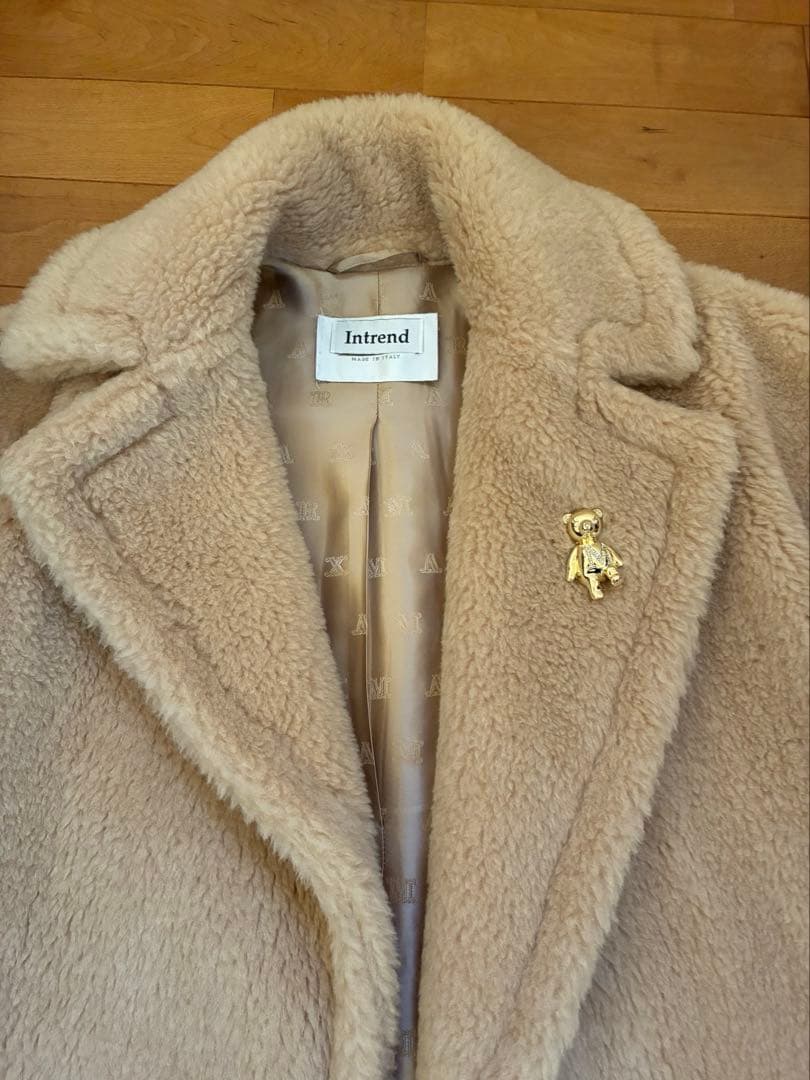 kota　芸能人着用★MaxMara PRIMO テディ　イントレンド　⭐︎