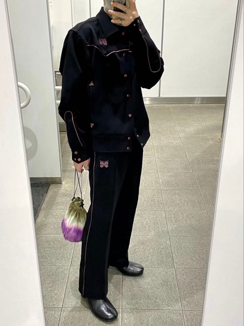 ジャケット・アウター NEEDLES PipingCowboyJacket/Pants SET UP