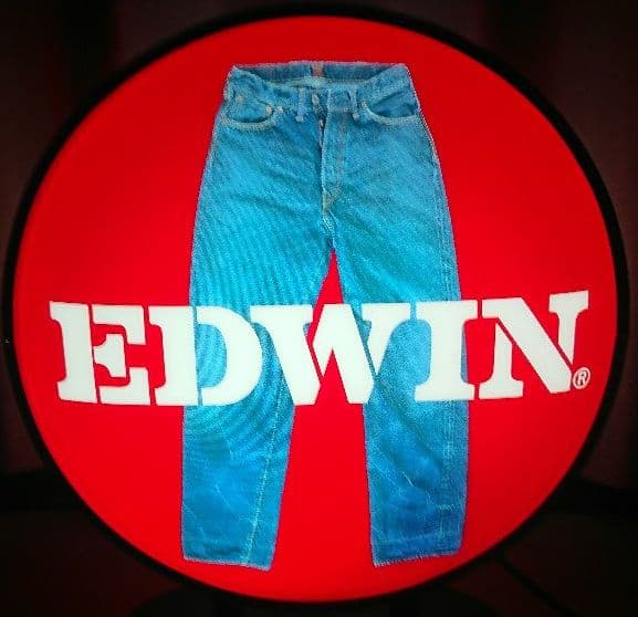 エドウィン看板