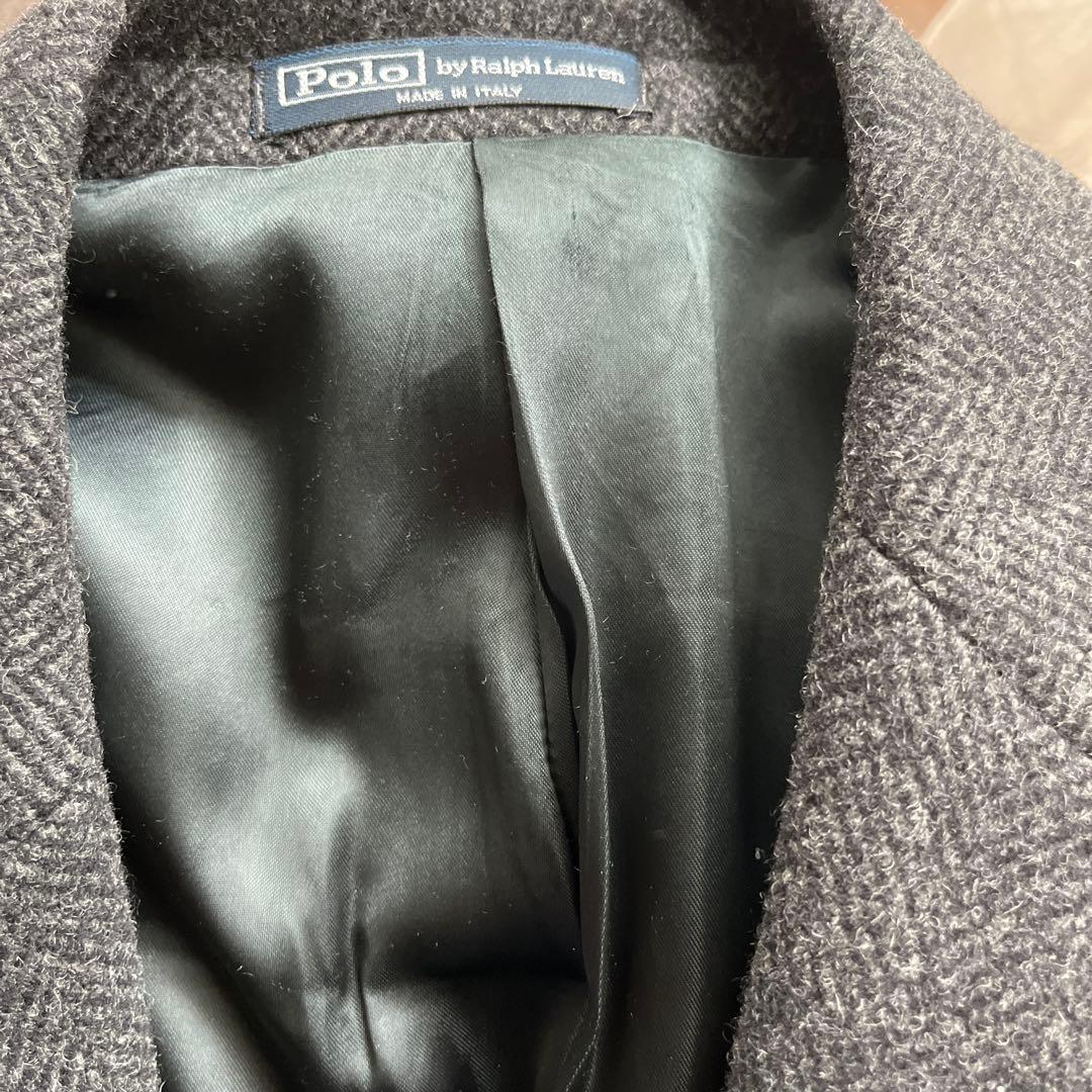 【美品】Ralph Lauren ダークグレー コート（38）
