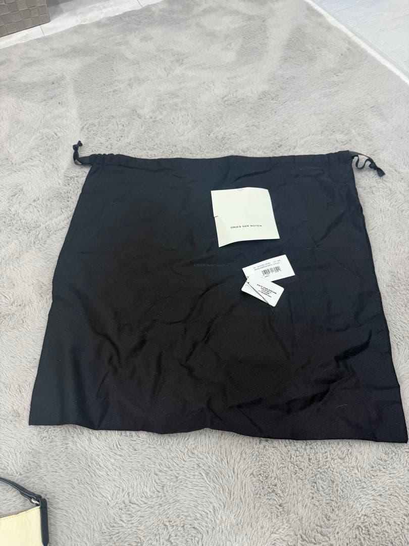 dries van noten トートバッグ　アイボリー　花柄　フラワー