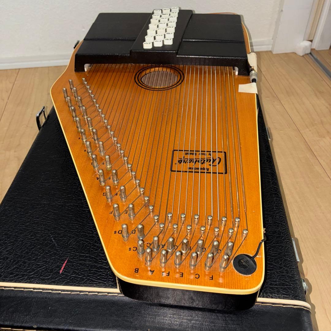 ピックアップ搭載！　希少　オートハープ　オスカーシュミット　ヴィンテージ