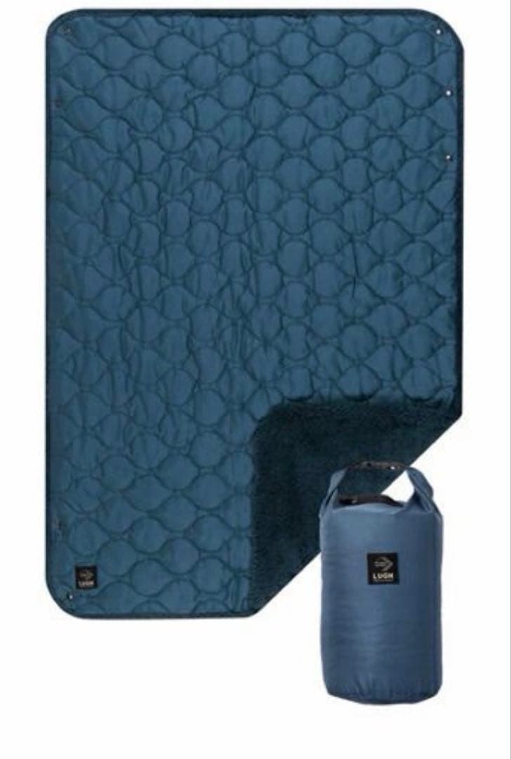 魔法瓶ブランケット Sサイズ ルー LUGH インディゴ