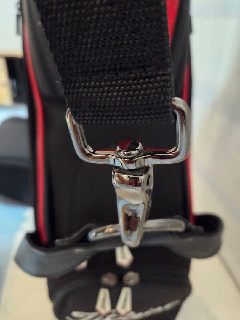 Titleist キャディバッグ 黒/赤/白