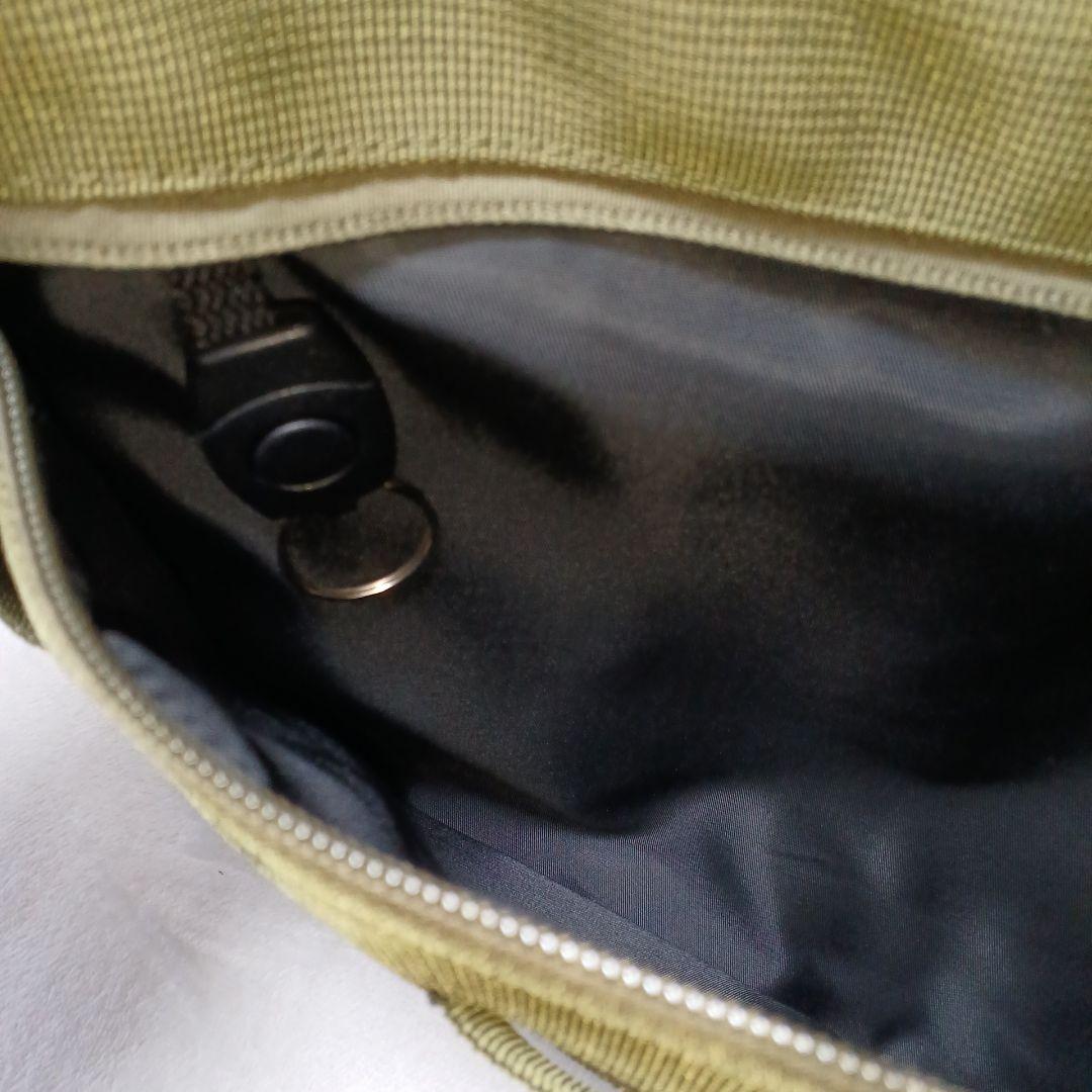 極美品SAC's Bar ミリタリーショルダー、ト―トバッグ　Ａ４　ＯＤ