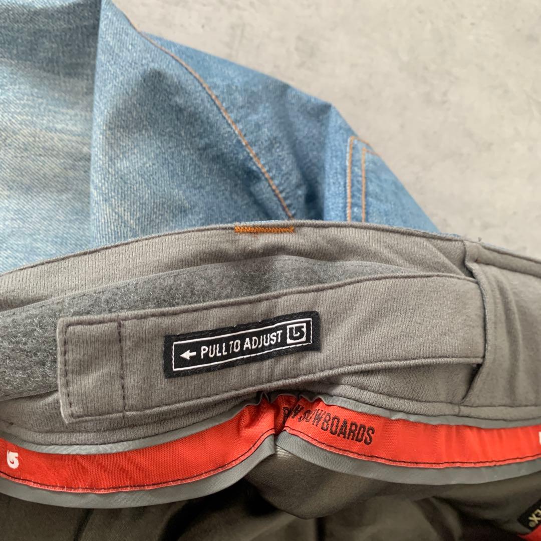 未使用級✨バートンBURTON GORE-TEXスノボウェアMメンズブルー