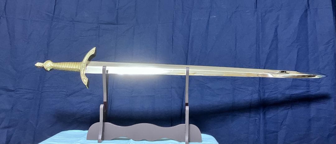 【”再”出品】コヤツもかなり重いぞガチムチシリーズ西洋ロングソード模造刀剣類