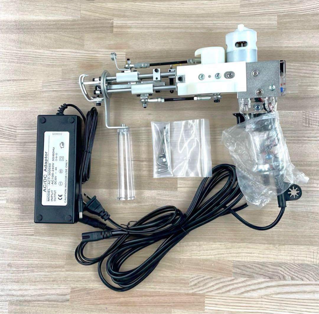 未使用新品⭐︎AK-1カットパイルタフティングガン/Clear（透明）