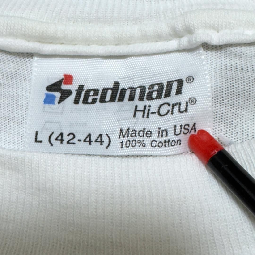 80sアメリカ製パタゴニアビンテージTシャツポケ付きロンT長袖白Lstedman