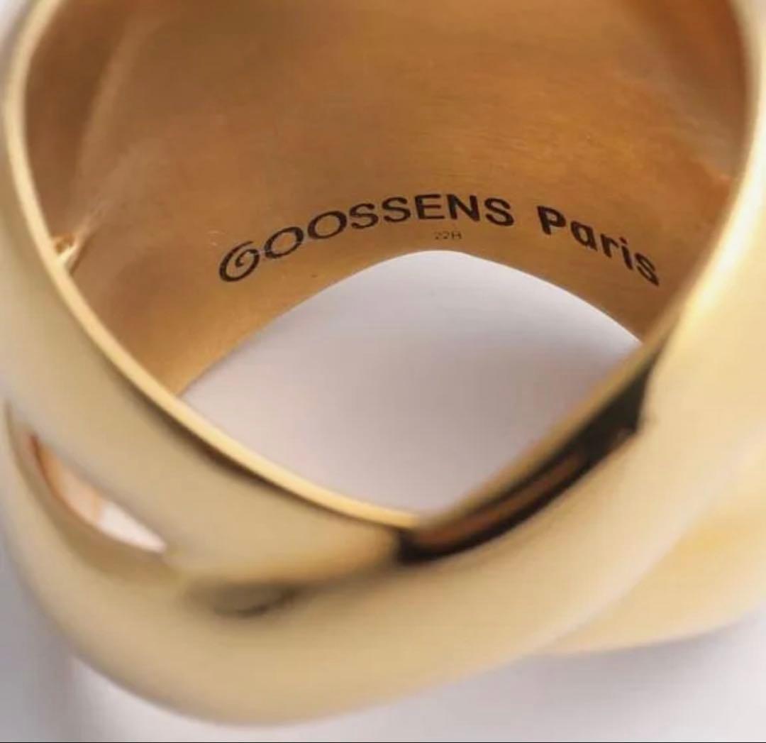 GOOSSENS PARIS グーセンスパリ クロスデザインリング