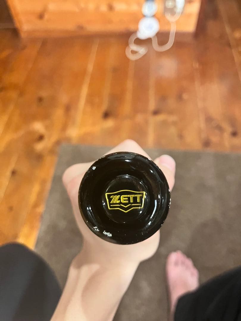 美品ゼット 軟式用バット ブラックキャノンMAX ケース付きです！