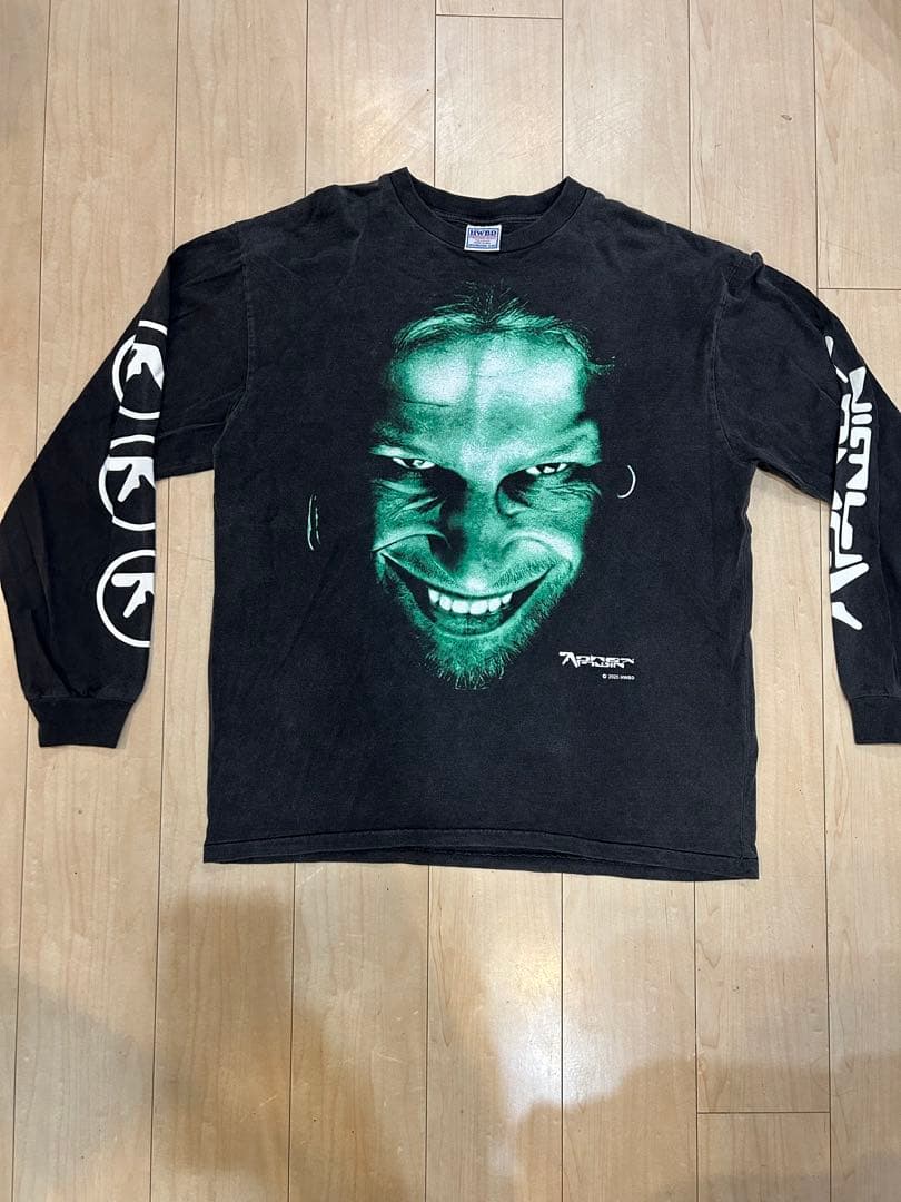 Aphex Twin ロンＴ Tシャツ WARDBOUND XL