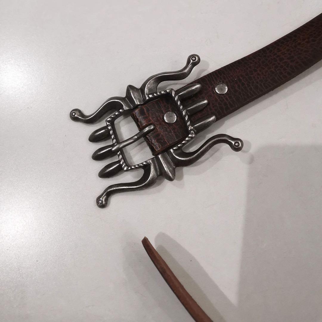 RRL ダブルアールエル レザー ベルト ３２