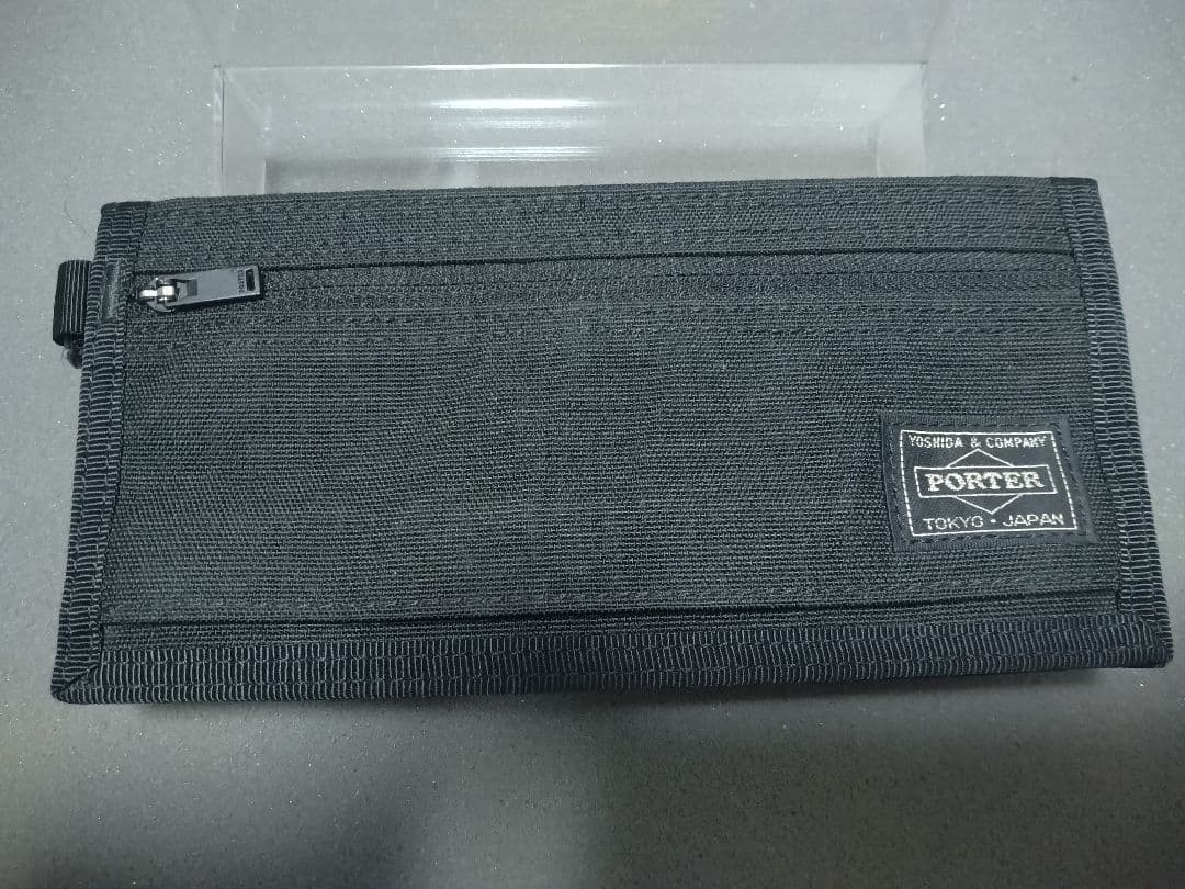 ポーター ハイブリッド 長財布 ブラック 薄型