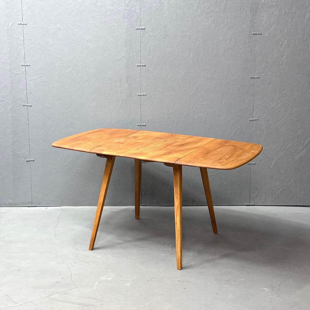 ERCOL(アーコール) レクタングル ドロップリーフテーブル (501)